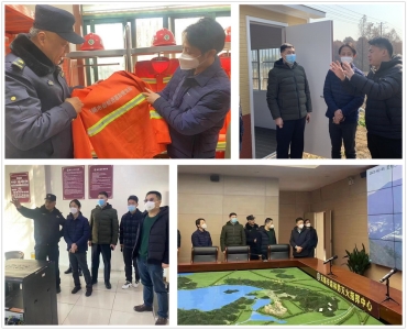 市纪委监委现场督导我局森林防火工作